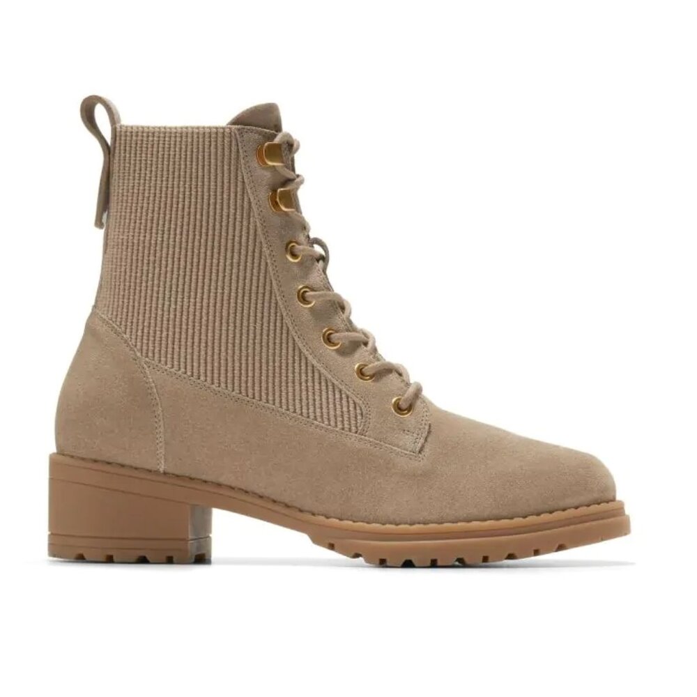 Cole Haan Women’s Camea Waterproof Combat Boots – Size 8 B